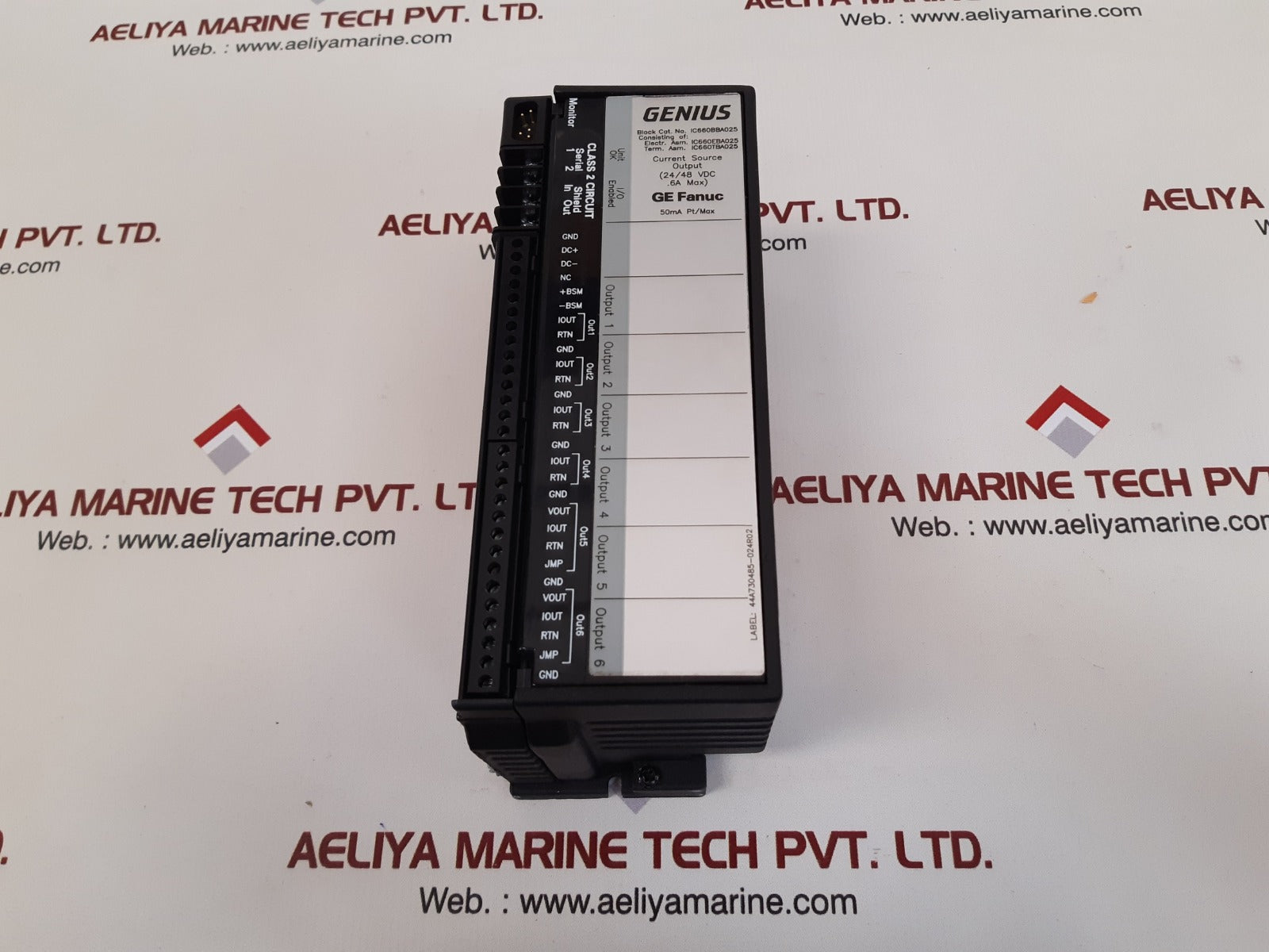 Ge fanuc genius ic660bba025 module 
