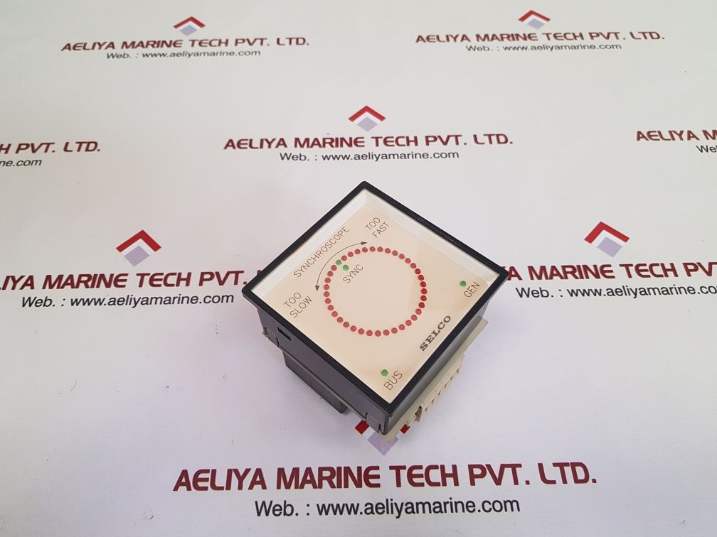 Selco m8100-00 synchroscope meter