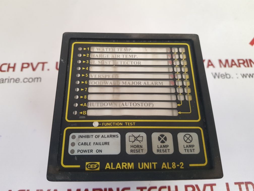 Deif al8-2 alarm unit 1043050060a