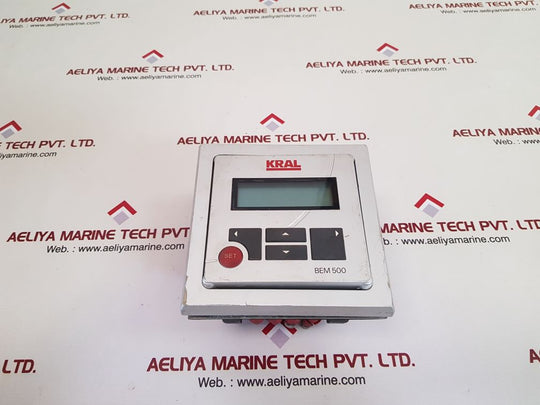 Kral bem 500  display and processing unit