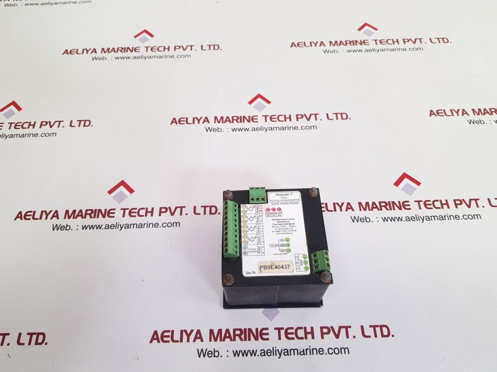 Instrument tm12thd1/2i/1bd/4p/24b/pmpc measurement unit