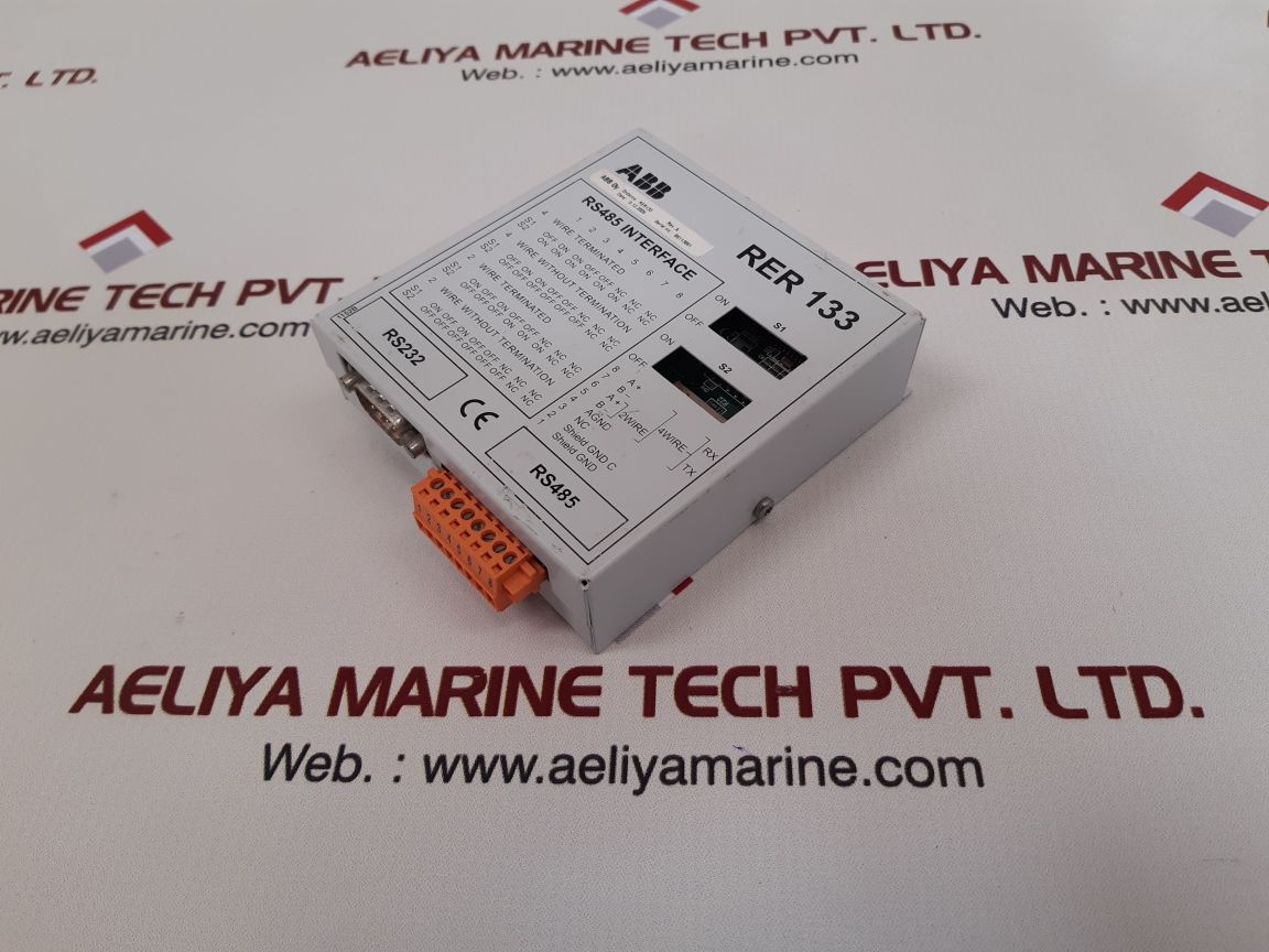 Abb rer 133 rev.a bus connection module rs485 interface