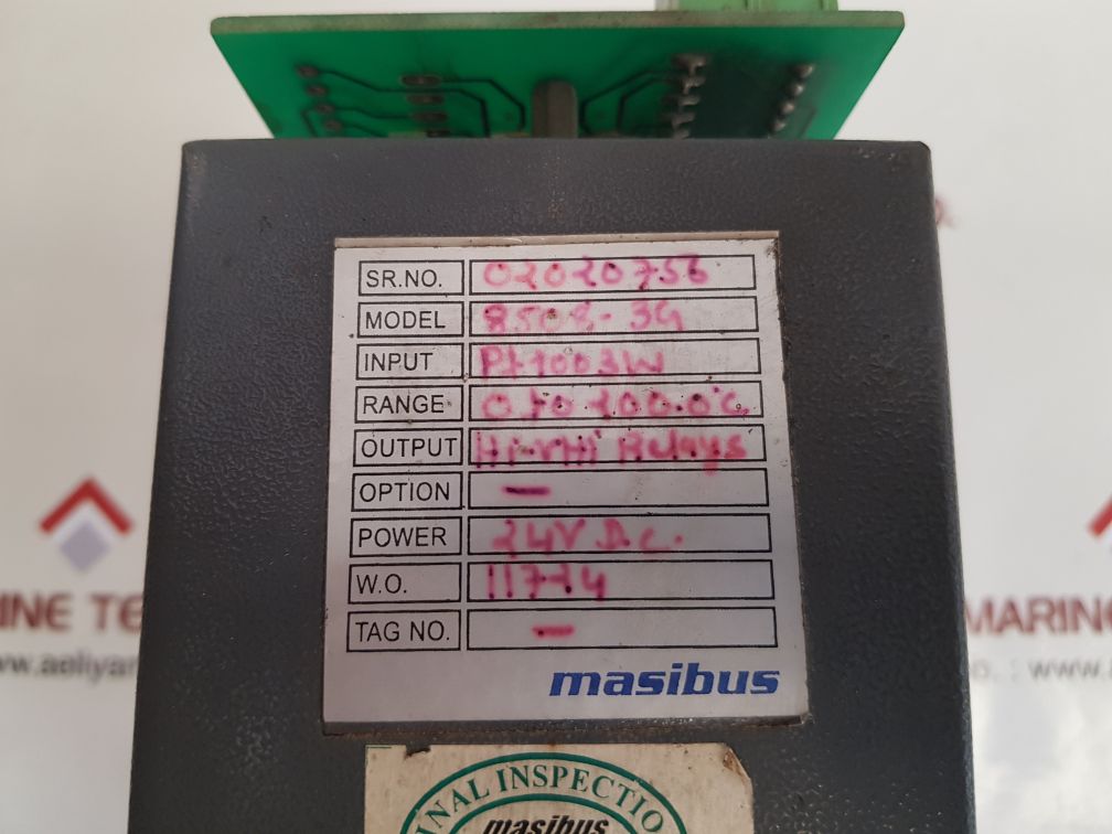 Masibus 8508 temperature scanner 