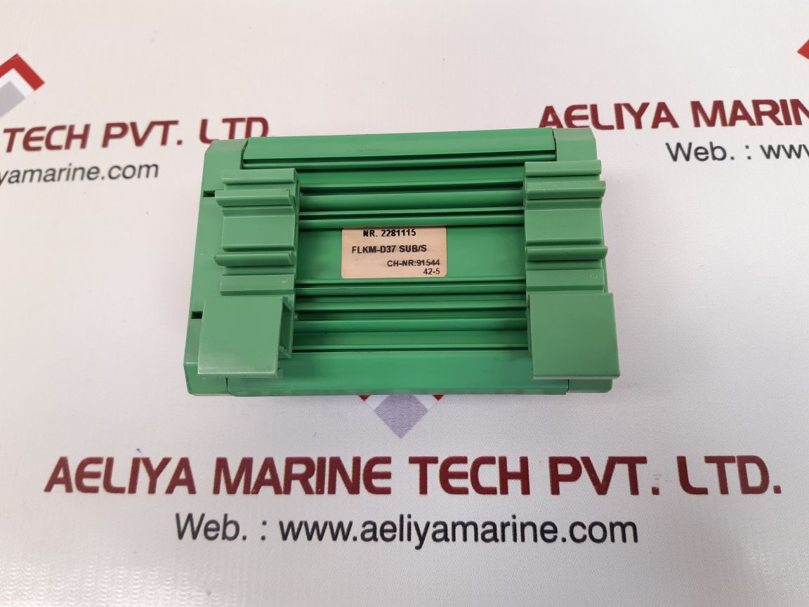 Phoenix contact flkm-d37 sub/s interface module 2281115