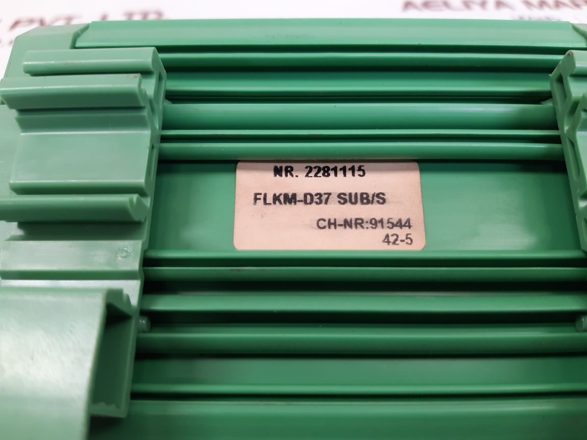 Phoenix contact flkm-d37 sub/s interface module 2281115