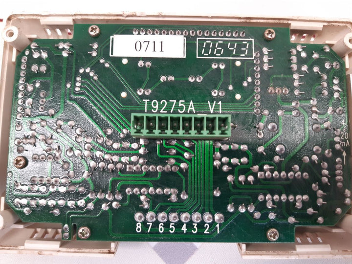 Honeywell t9275a v1 thermostat field controller