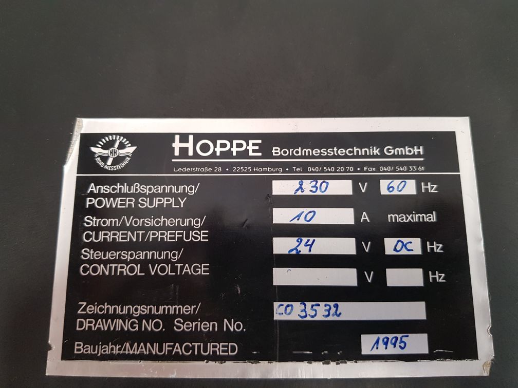 Hoppe-bmt anti heeling system