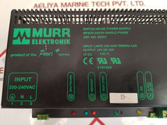 Murr elektronik mps20-230/24 single phase switch mode power supply 85057