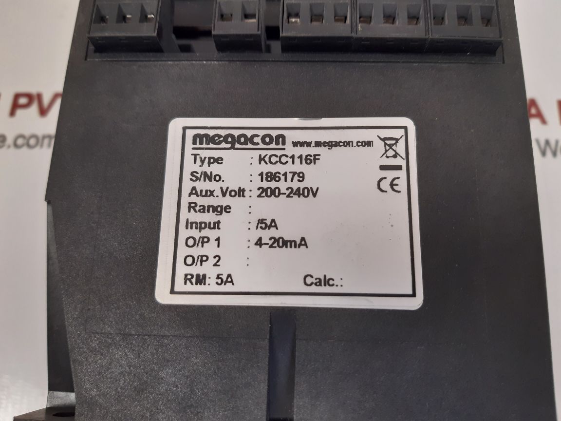 Megacon kcc116f electronics control
