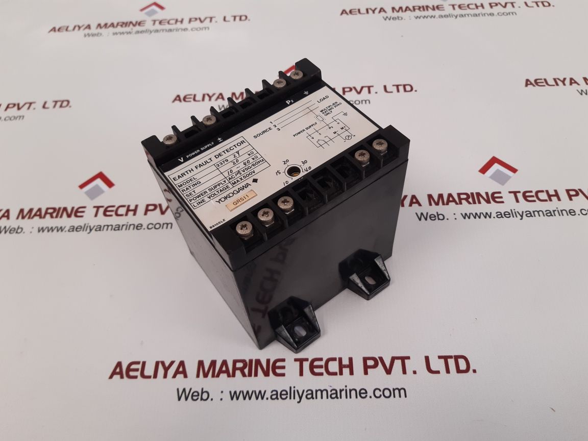 Yokogawa 2379 29 earth fault detector ac 115v 50/60hz