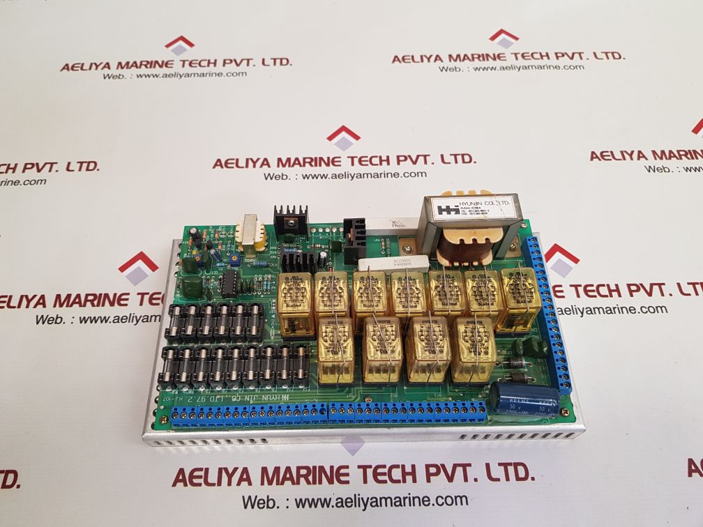 Hyun jin hj-107 pcb card used