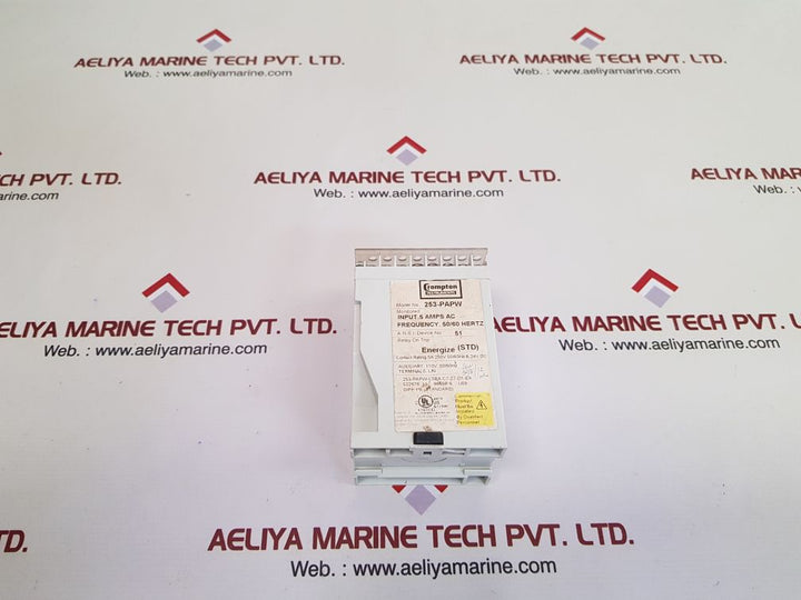 Crompton 253-papw protector relay