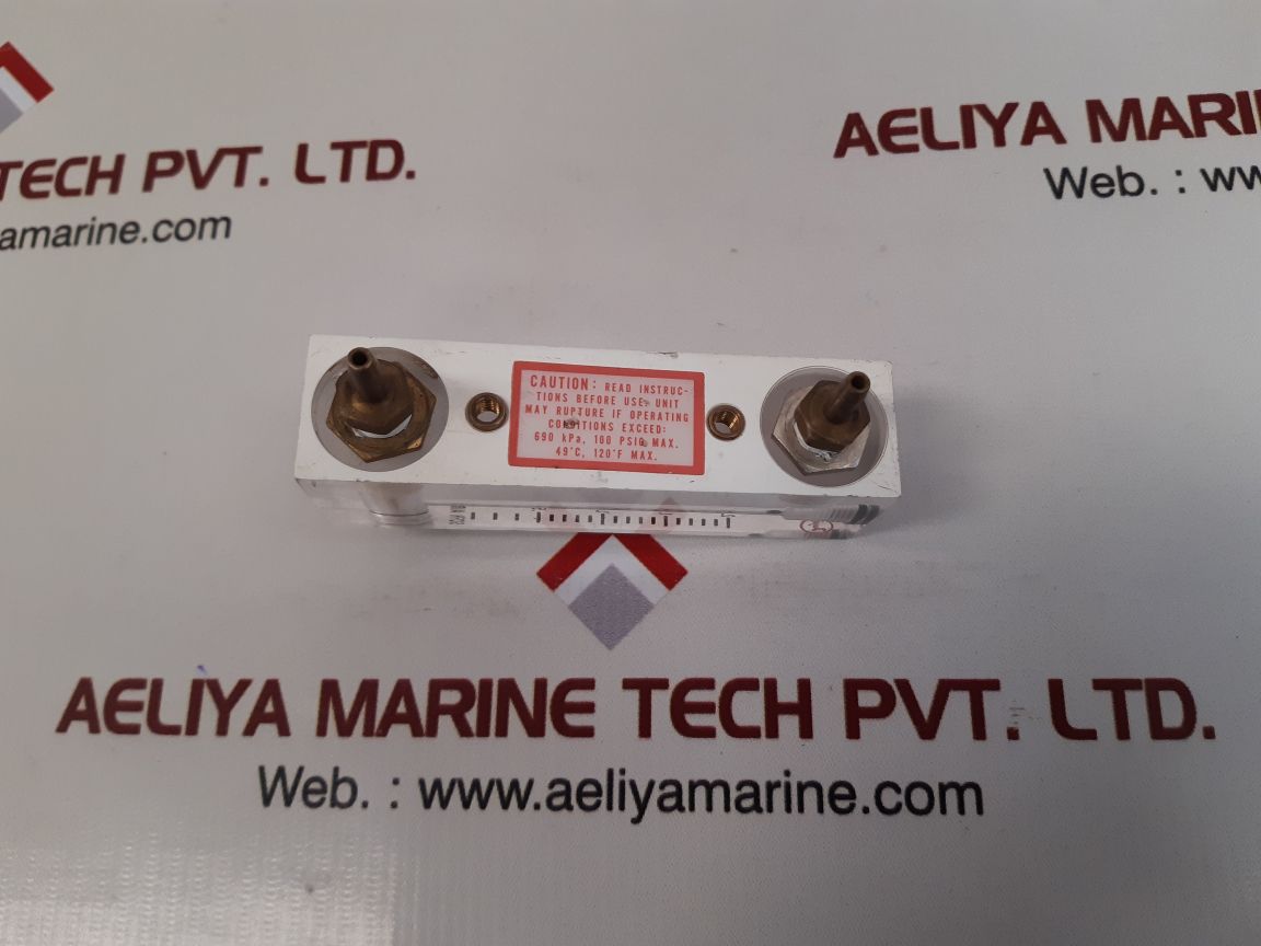 Dwyer vfa-2-bv flow meter used