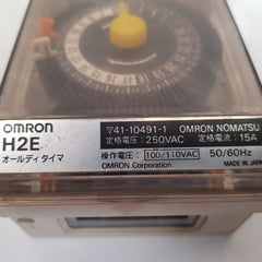 Omron h2e timer switch 15a used