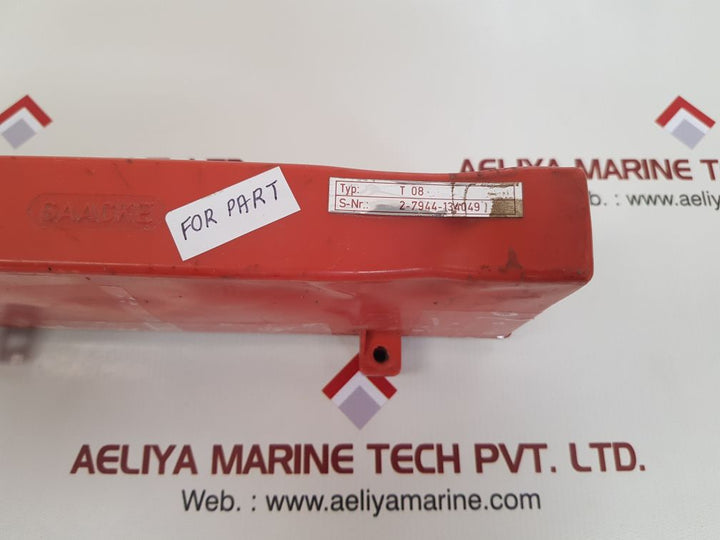 Saacke t 08 burner control unit