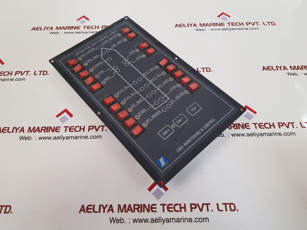Shanghai sibo sb-nl navigation light controller panel 
