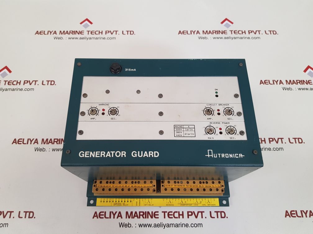Autronica ak-35/1 generator guard