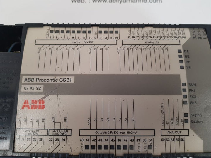 Abb procontic cs31 module 07 kt 92