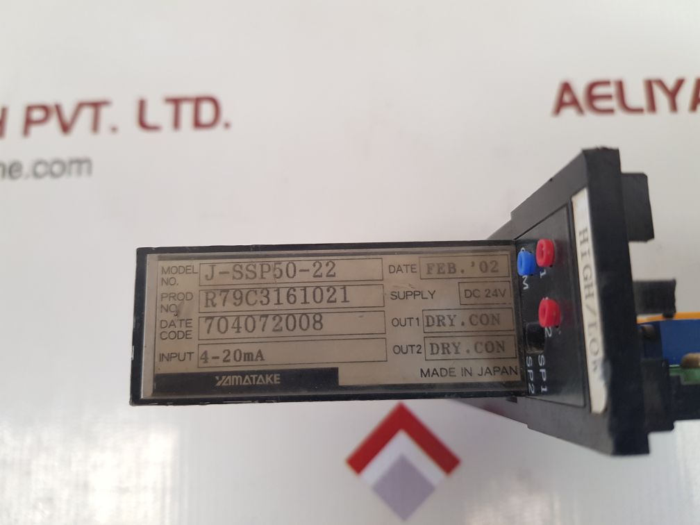Yamatake j-ssp50-22 controller r79c3161021