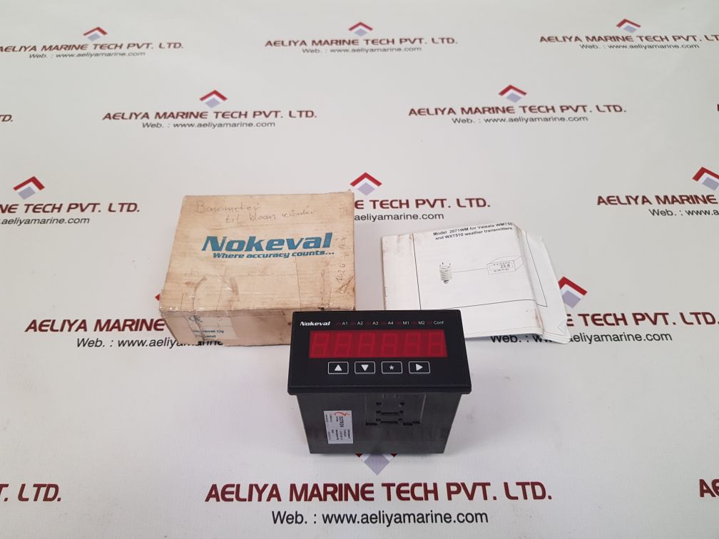 Nokeval 2071wm-230v process panel meter