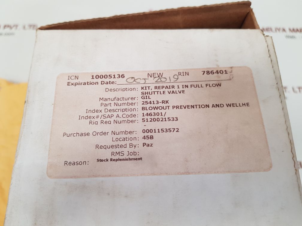 Dtl technologies 1710-4199 repair kit 