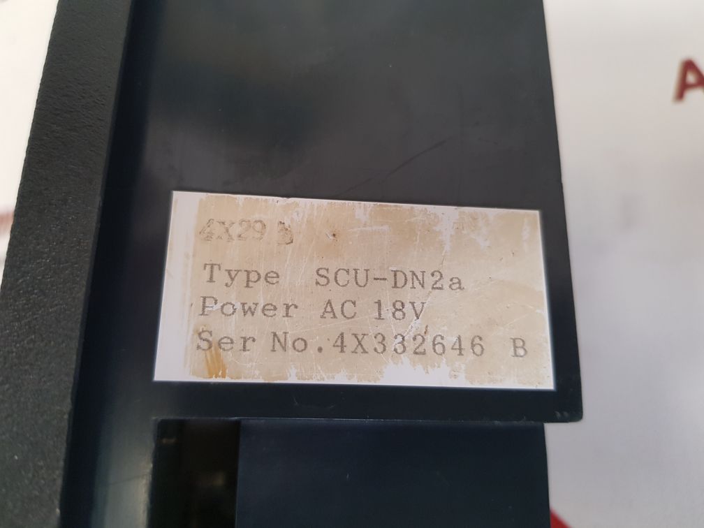 Jrcs scu-dn2a starter control unit used