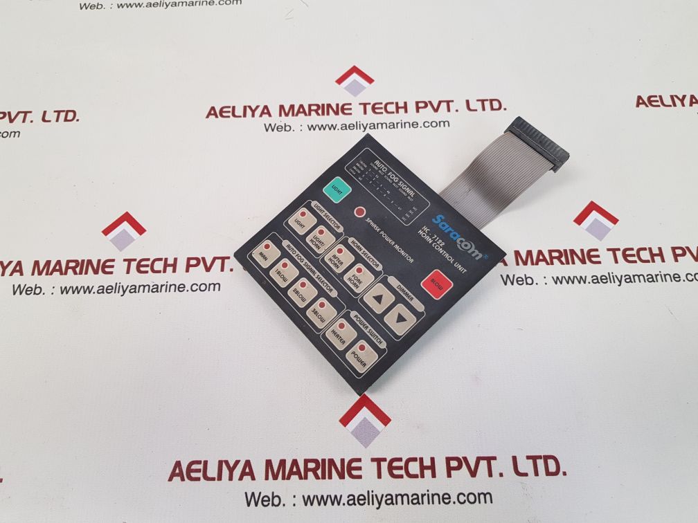 Saracom hc-7122 horn control unit display card 