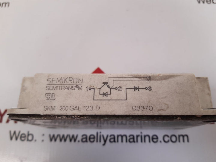 Semikron skm200gal123d igbt module