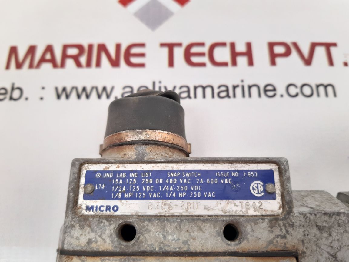 Micro switch Bze6-2rn 