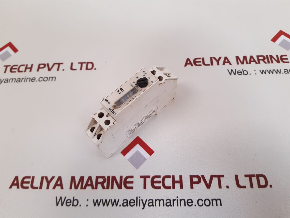 Selec 642 sq-230 on delay timer 642sq