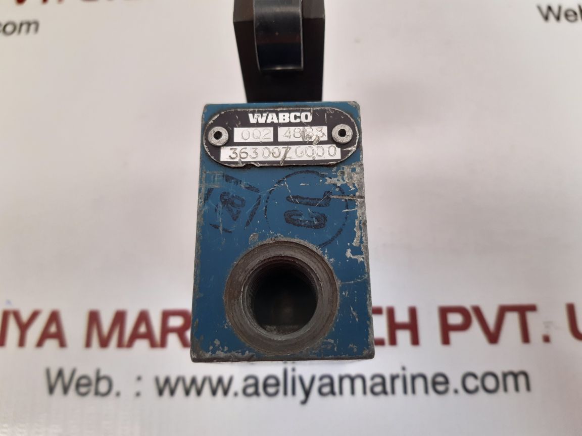 Wabco 3630070000 roller lever pneumatic directional valve