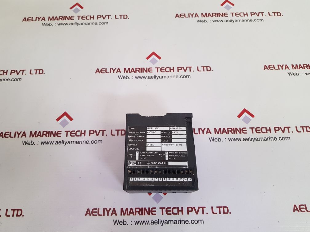Deif rmf-112d frequency relay 804438.20