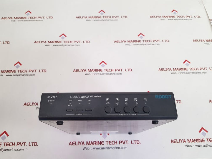 Robot mv87 color quad with playback zoom