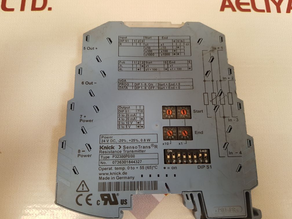 Knick p32300p0/00 resistance transmitter