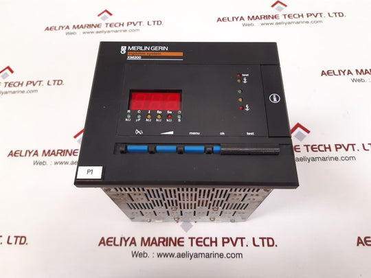 Merlin gerin xm200 vigilohm system monitor 50728 