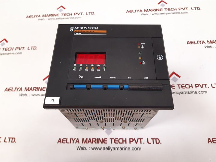 Merlin gerin xm200 vigilohm system monitor 50728 
