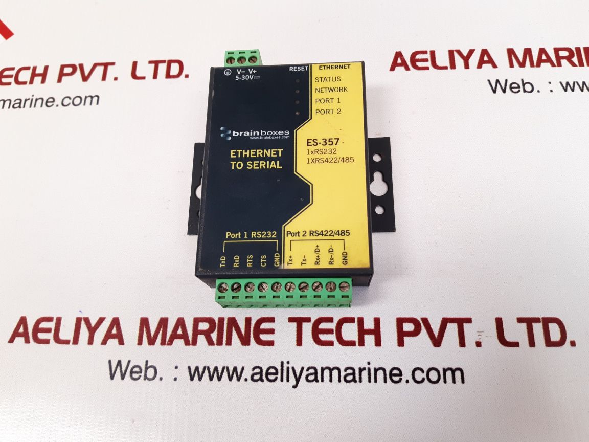 Brainboxes es-357 b ethernet to serial adapter