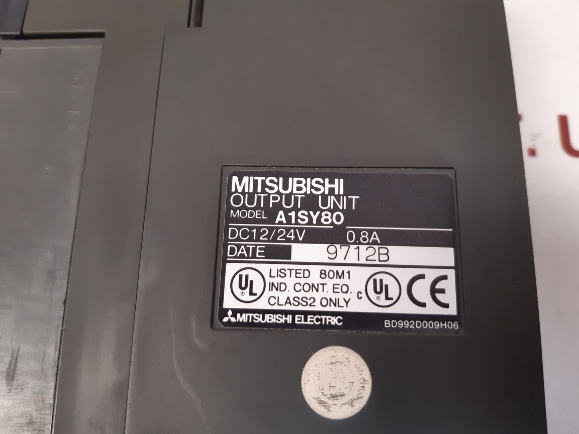 Mitsubishi a1sy80 output unit new