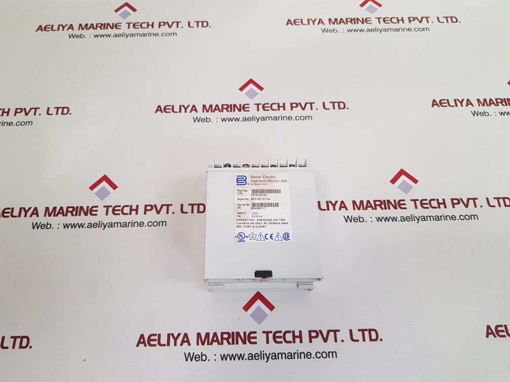 Basler be3-25-1a1n4 synchronizing relay 9319100100