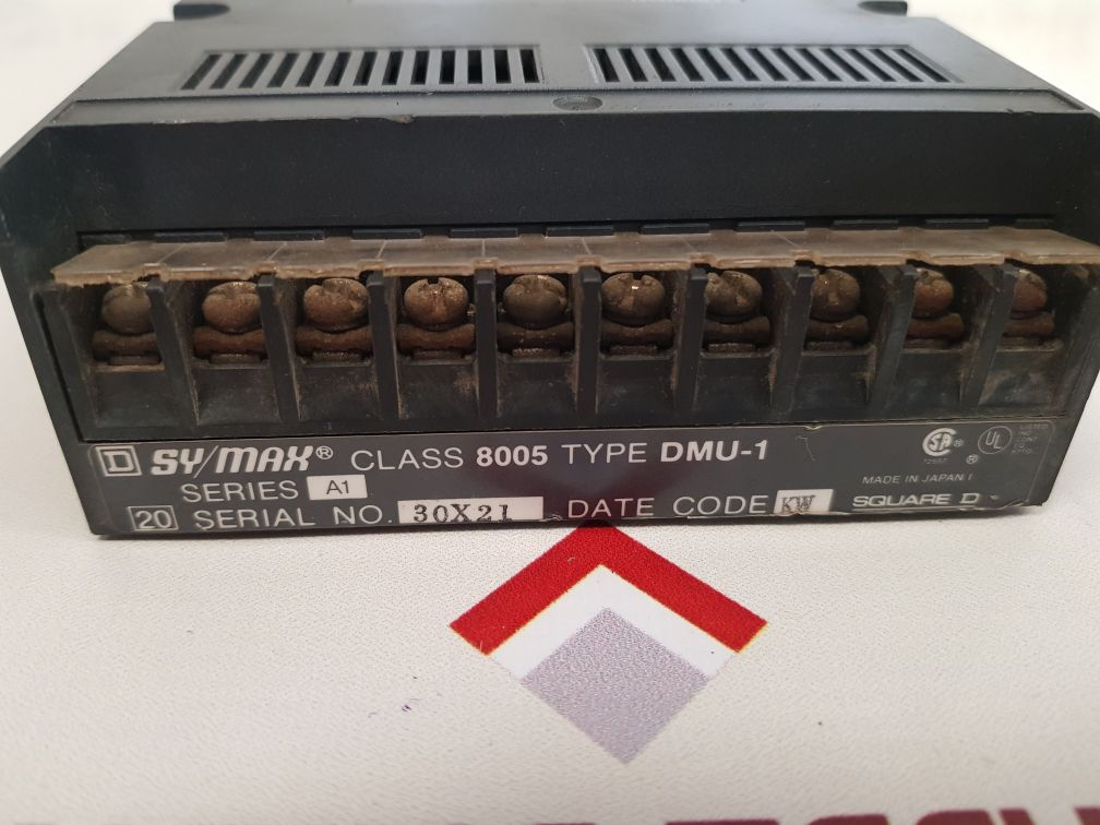 Square d dmu-1 control unit with dn-116 input module 