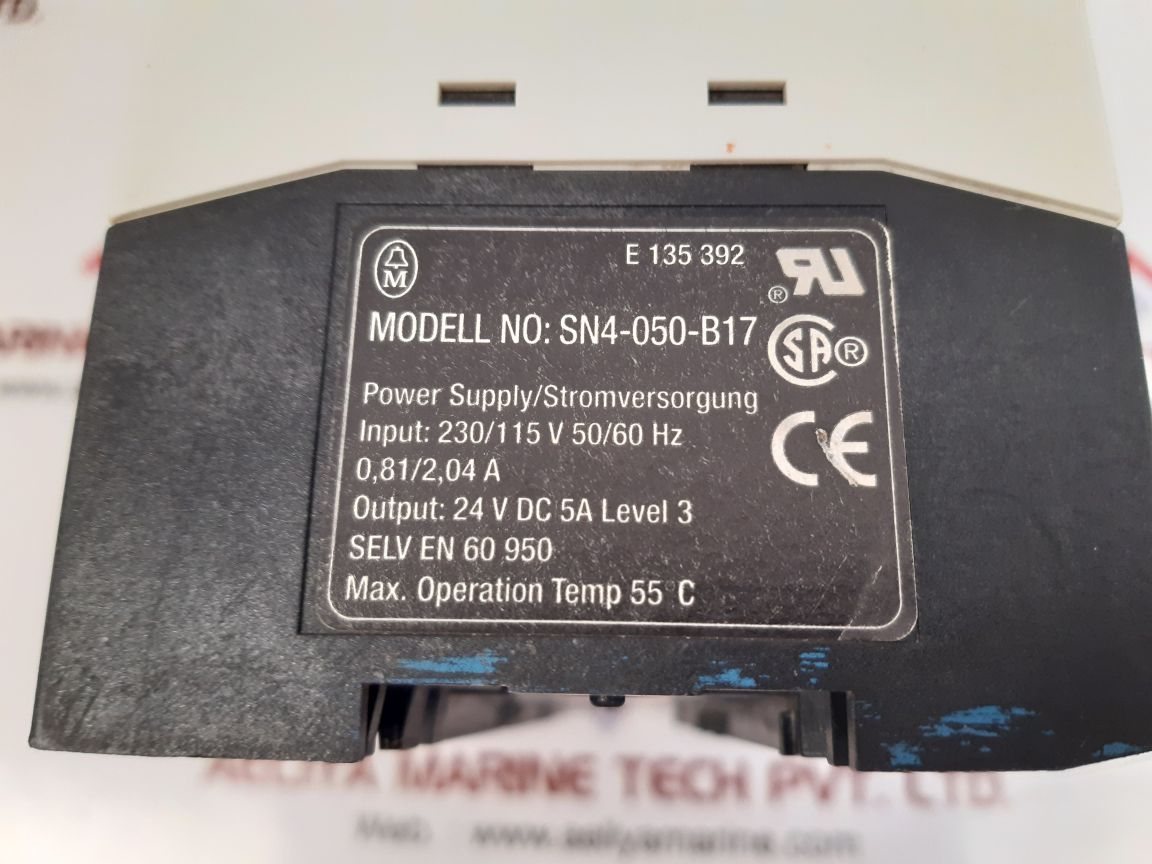 Moeller sn4-050-b17 dc power supply