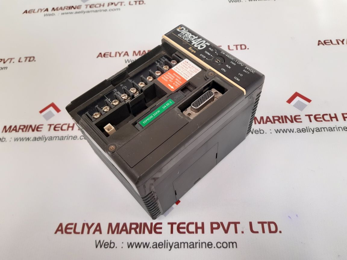 Koyo direct logic 405 d4-440dc-1 cpu module 24vdc