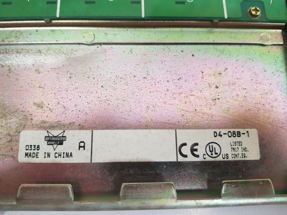 Automation direct d4-08b-1 plc rack 