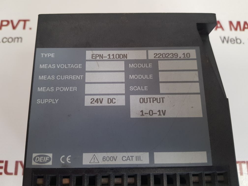 Deif epn-110dn electronic potentiometer 24v dc