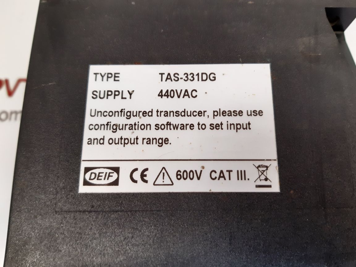 Deif tas-331dg selectable transducer 100045774.10