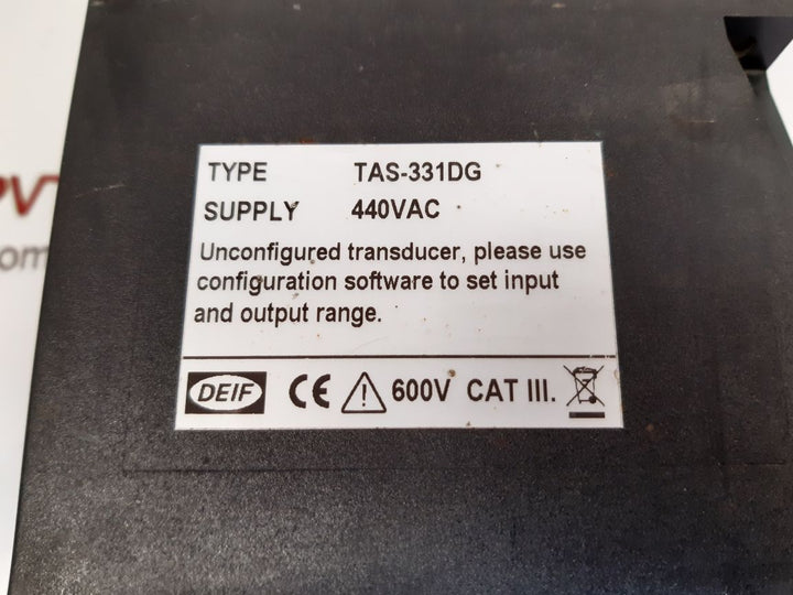Deif tas-331dg selectable transducer 100045774.10