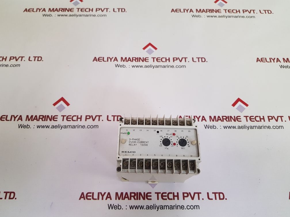Selco t2200 3-phase over-current relay t2200-12 