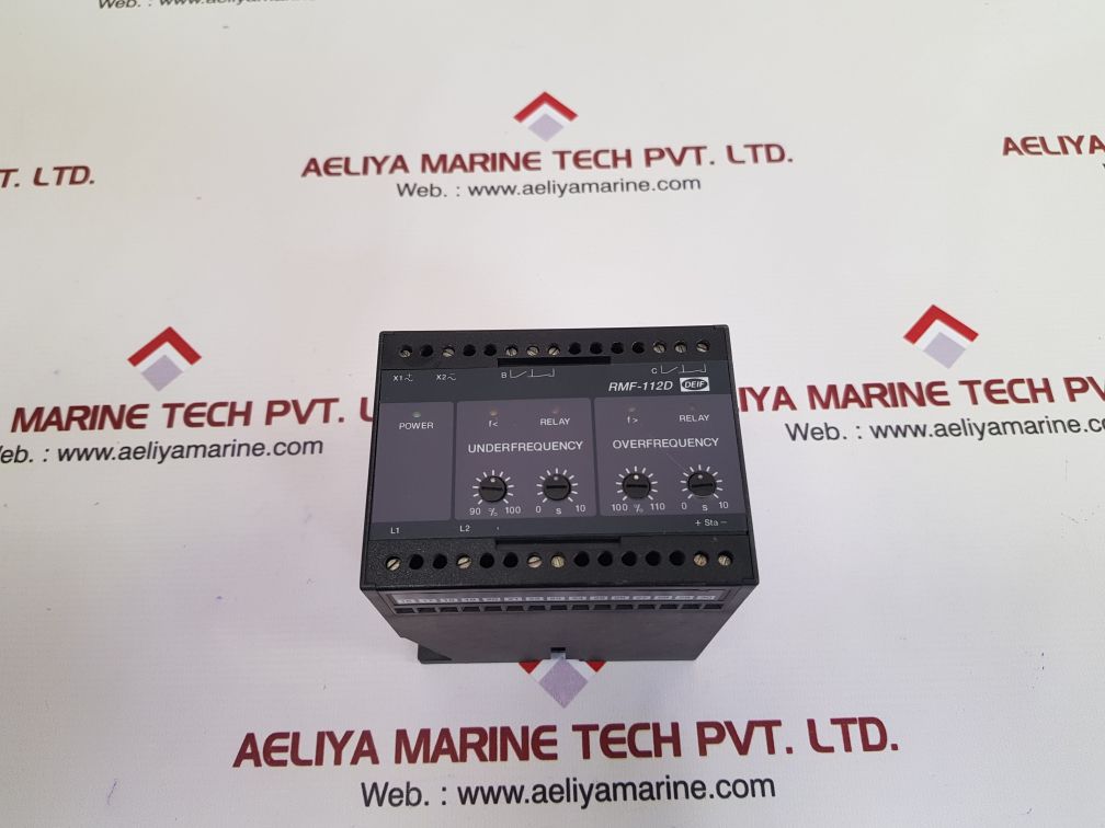 Deif rmf-112d frequency relay 100055253.310