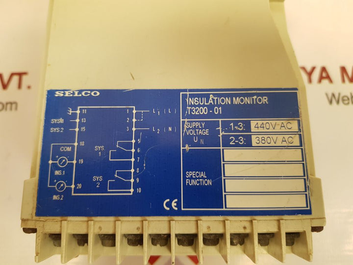 Selco t3200-01 insulation monitor 