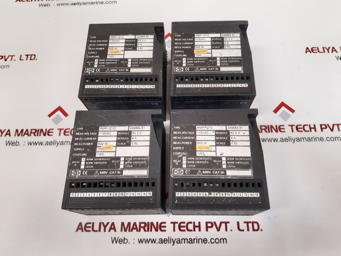 Deif rmp-121d reverse power relay 249884.81